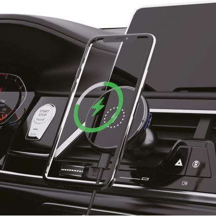 Magnetni držač MagSafe za auto s bežičnim punjenjem 15W
