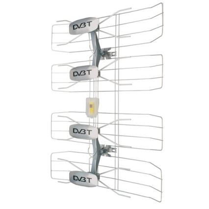 Vanjska antena DVB-T/ DVB-T2, adapter