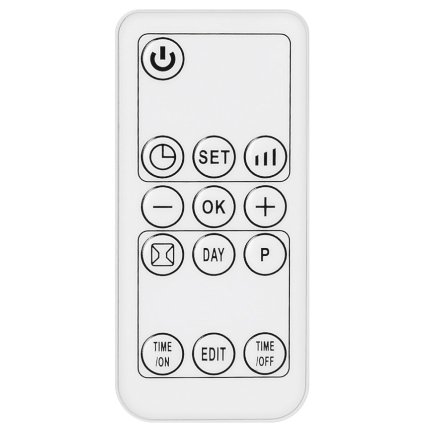 Kupaonski keramički grijač 1000/2000W/230V IP22 + daljinski upravljač