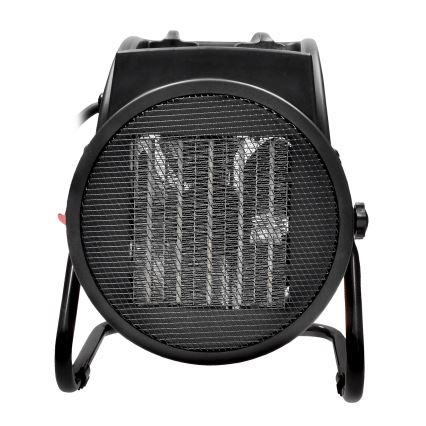 Podni ventilator s keramičkim grijačem 3000W/230V crna