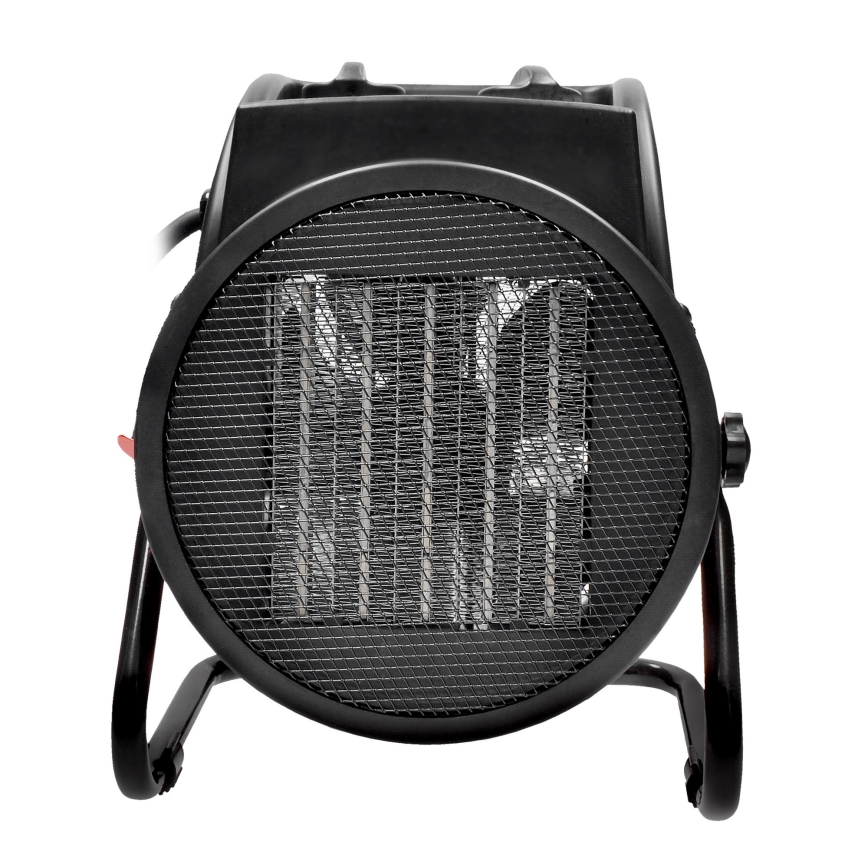 Podni ventilator s keramičkim grijačem 3000W/230V crna