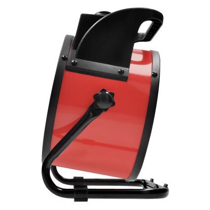 Podni ventilator s keramičkim grijačem 3000W/230V crna