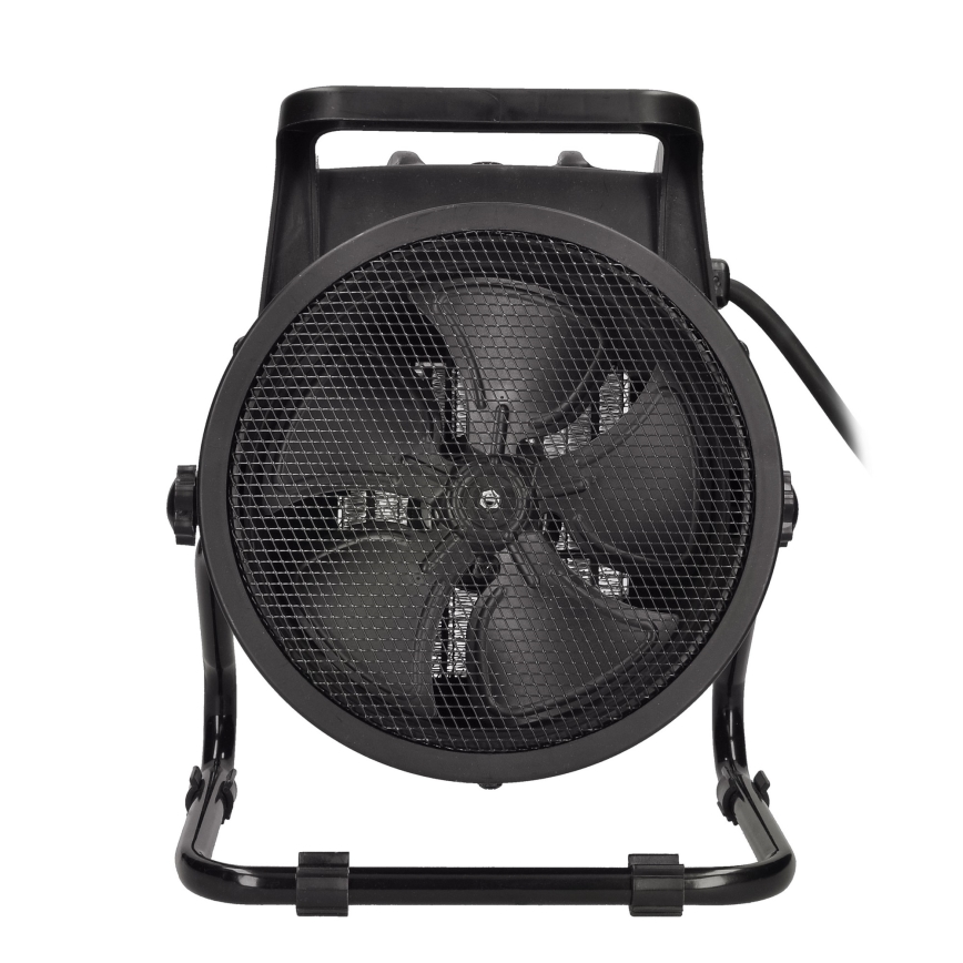 Podni ventilator s keramičkim grijačem 3000W/230V crna