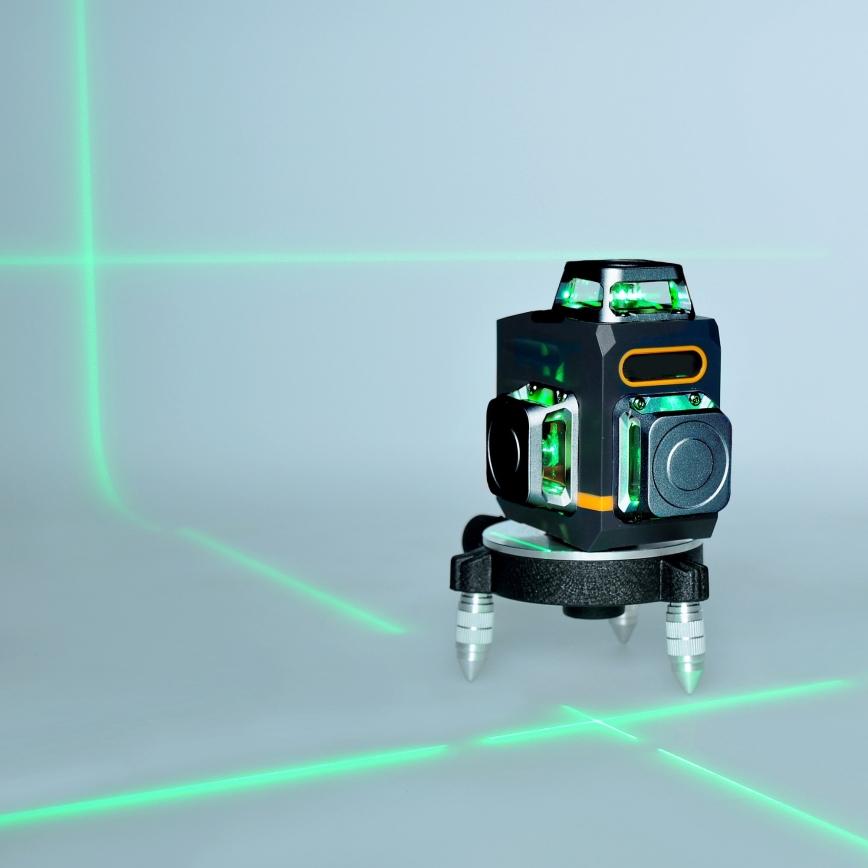Profesionalna laserska libela 4000 mAh 3,7V IP54 + daljinski upravljač