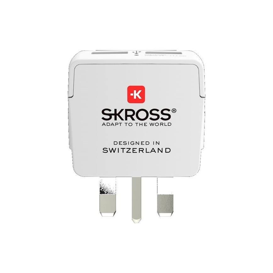 Putni adapter za UK 230V + 2x USB port
