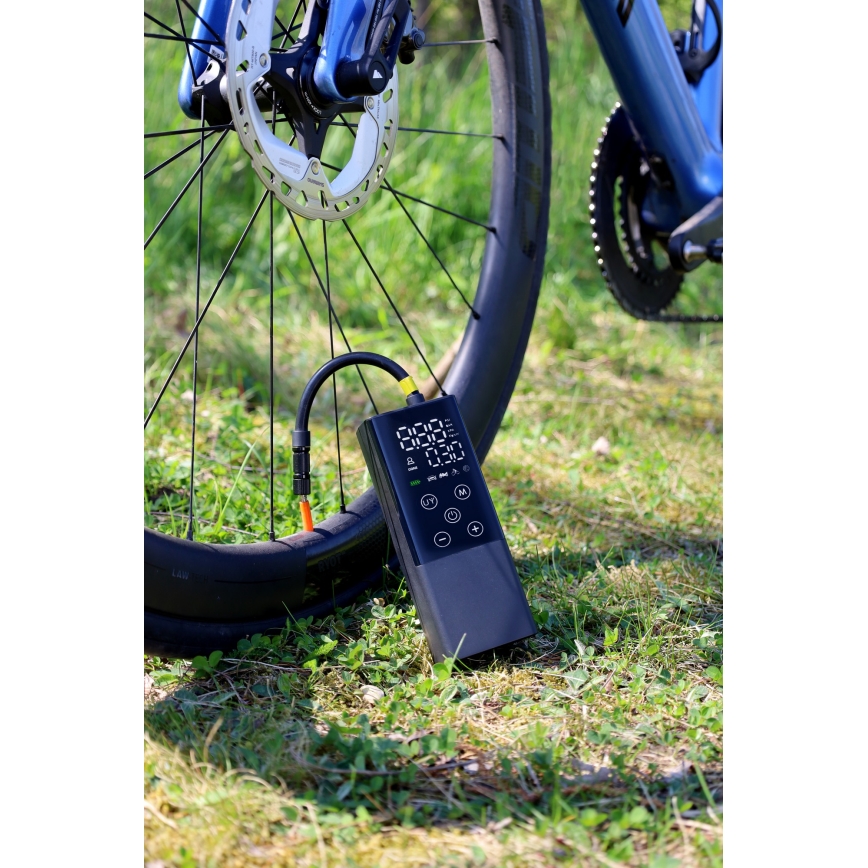 Digitalni džepni kompresor 2000 mAh 5V crna