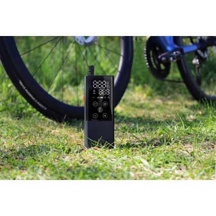 Digitalni džepni kompresor 2000 mAh 5V crna