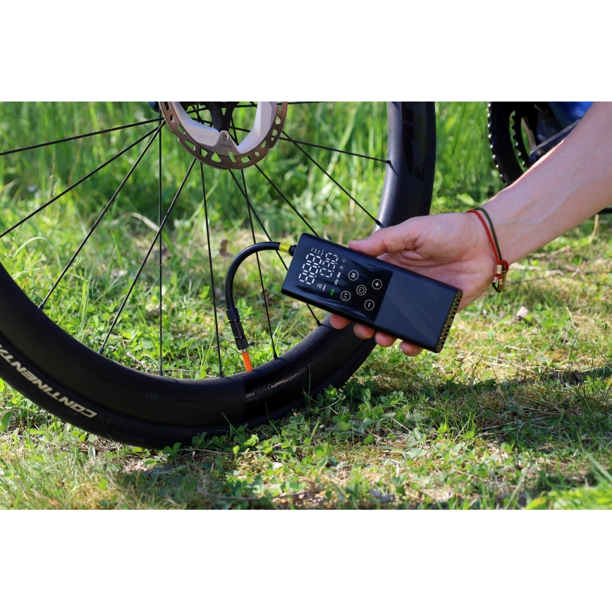 Digitalni džepni kompresor 2000 mAh 5V crna