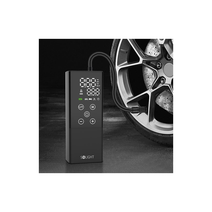 Digitalni džepni kompresor 2000 mAh 5V crna