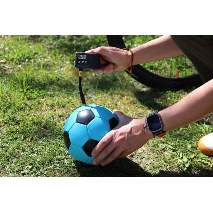 Digitalni džepni kompresor 500 mAh 5V crni