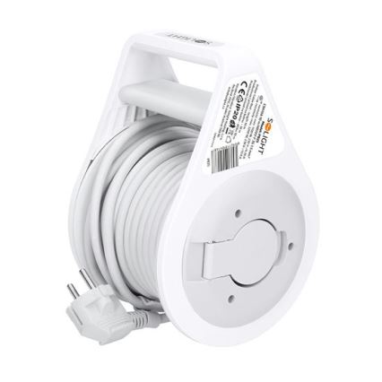 Produžni kabel na kolutu, 3 utičnice, 10 m