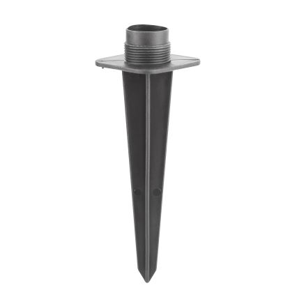 Vanjska lampa s 2 utičnice 1xE14/15W/230V IP44 crna