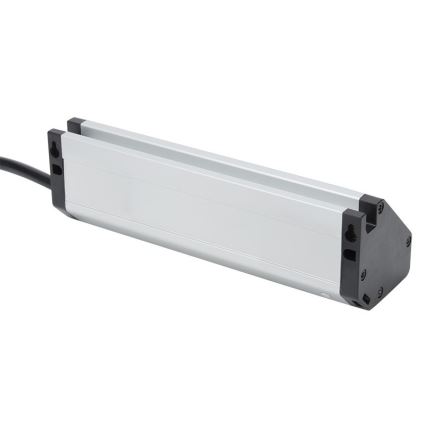 Produžni kabel 3Z + 2xUSB 1,5 m aluminij/crna