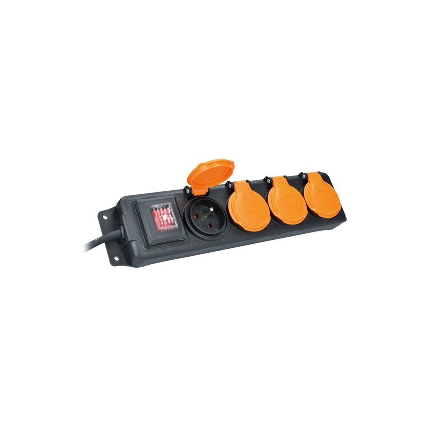 Produžni kabel s prekidačem 4Z 3m IP44