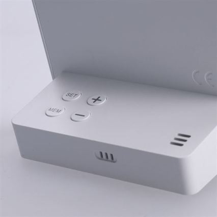 Digitalni termometar 5V/2xAAA + 2xAAA bijela