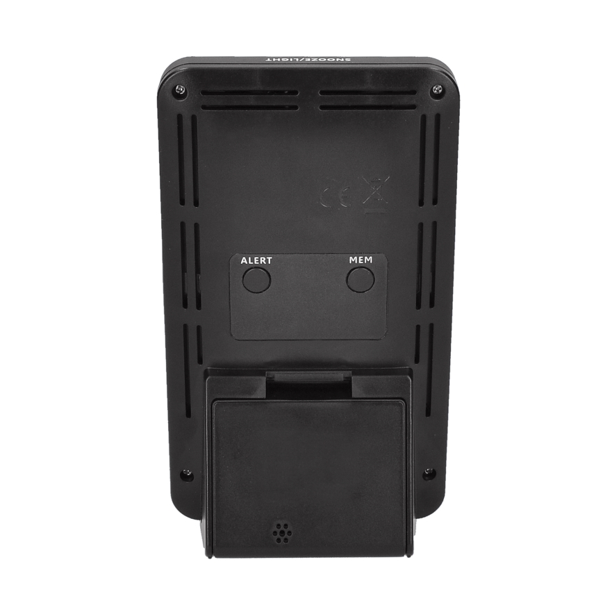 Meteorološka stanica s LCD zaslonom 2xAA + 2xAA crna