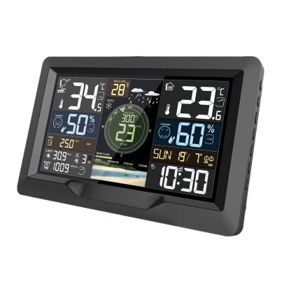 Profesionalna meteorološka stanica s LCD zaslonom u boji 5V/2xAA + 3xAA + 2xAA Wi-Fi Tuya
