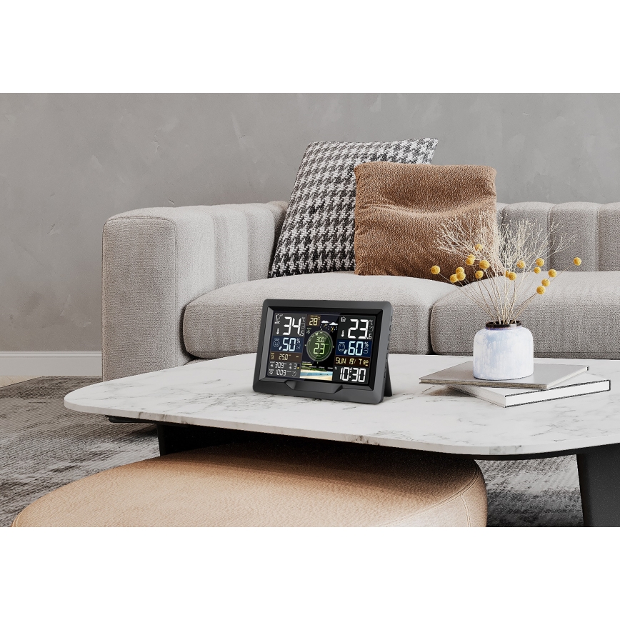 Profesionalne meteorološke stanice s kolor LCD zaslonom 5V/2xAA + 3xAA + 2xAA Wi-Fi Tuya