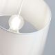 LED stolna lampa 1xE27/8W/230V bijela 56cm