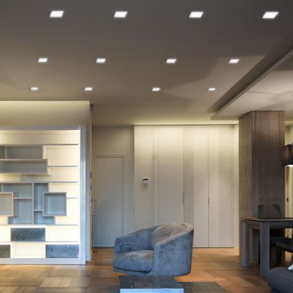 LED panel LED/6W/230V 3000/4000/6000K 12x12 cm bijela
