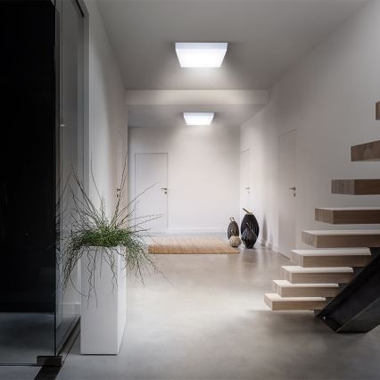 LED stropna svjetiljka LED/18W/230V 3000/4000/6000K 22,5x22,5 cm bijela