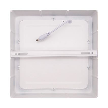 LED stropna svjetiljka LED/18W/230V 3000/4000/6000K 22,5x22,5 cm bijela
