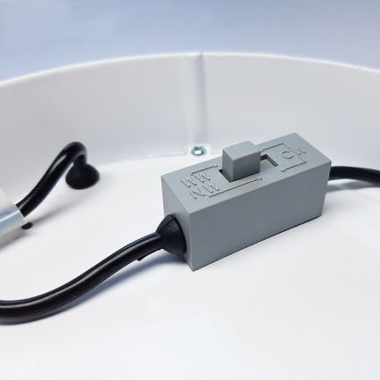 LED stropna svjetiljka LED/24W/230V 3000/4000/6000K Ø 30 cm bijela