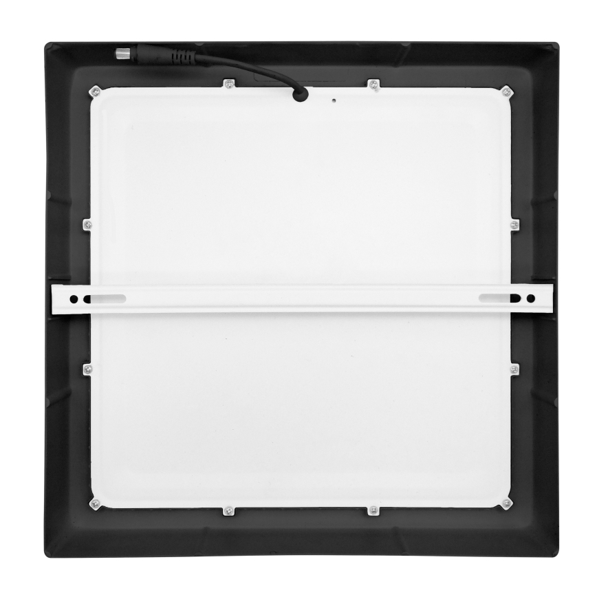 LED Stropna svjetiljka LED/24W/230V 3000/4000/6000K crna uglast