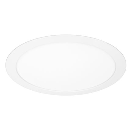 LED nadgradni/ugradni panel 2 u 1 18W/230V 3000/4000/6000K Ø22,5 cm IP54 bijela