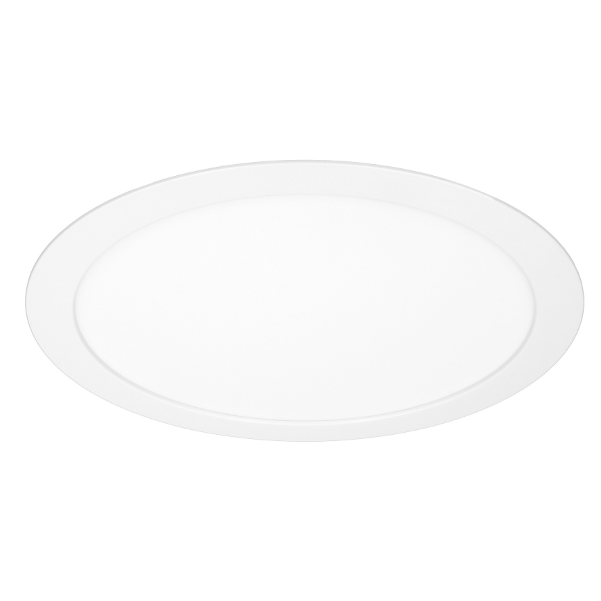 LED nadgradni/ugradni panel 2 u 1 18W/230V 3000/4000/6000K Ø22,5 cm IP54 bijela