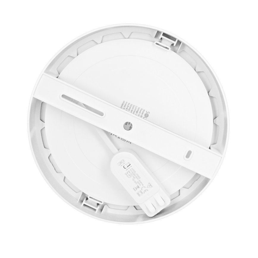 LED nadgradni/ugradni panel 2 u 1 18W/230V 3000/4000/6000K Ø22,5 cm IP54 bijela