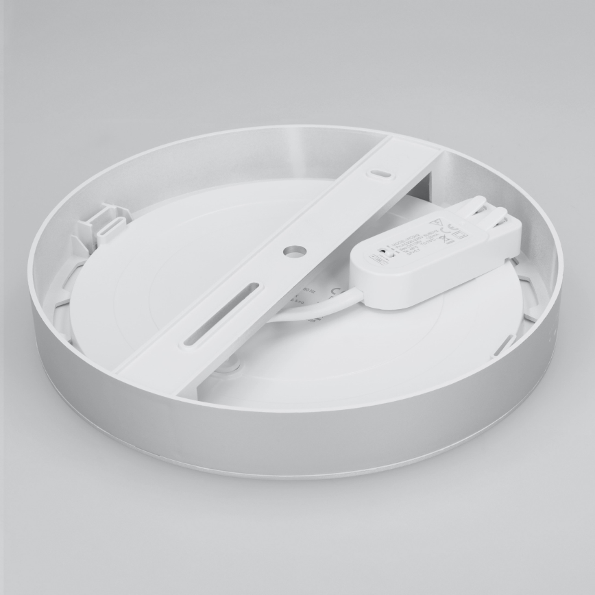 LED nadgradni/ugradni panel 2 u 1 18W/230V 3000/4000/6000K Ø22,5 cm IP54 bijela