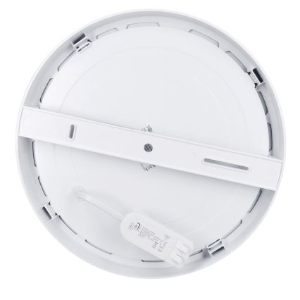 LED nadgradni/ugradni panel 2u1 24W/230V 3000/4000/6000K Ø 30 cm IP54 srebrni