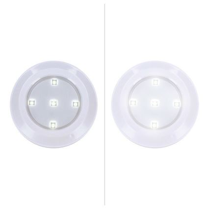 SET 3x LED Prigušiva svjetiljka s daljinskim upravljačem LED/3xAAA