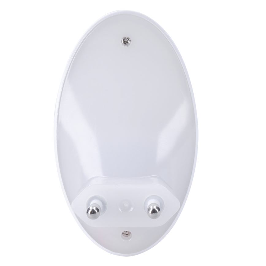 LED Orijentacijska svjetiljka sa senzorom za utičnicu LED/0,7W/230V 3000K