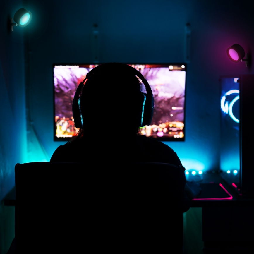 LED RGB zidna svjetiljka LED/3,7V 1200 mAh