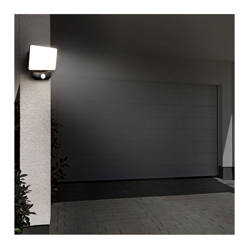 LED Vanjski reflektor sa senzorom LED/20W/230V 4000K IP44