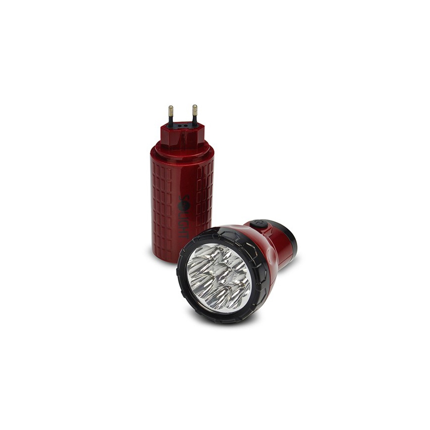 LED Punjiva baterijska svjetiljka 9xLED/4V 800mAh plug-in