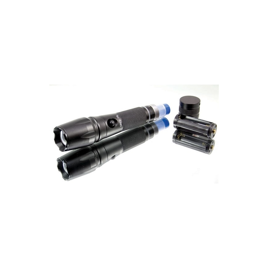 LED Punjiva baterijska svjetiljka Cree XML T6 LED/3,7V 2200mAh IP44