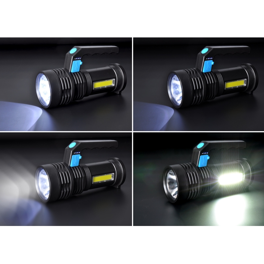 LED Punjiva baterijska svjetiljka LED/6W/800 mAh 3,7V IP44