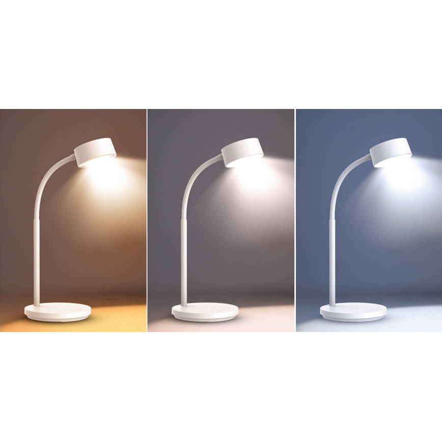 LED Prigušiva stolna lampa na dodir LED/4,5W/5V 3000/4000/6500K bijela