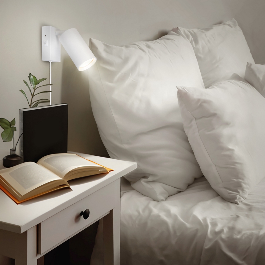 Zidna svjetiljka CELE 1xGU10/30W/230V bijela