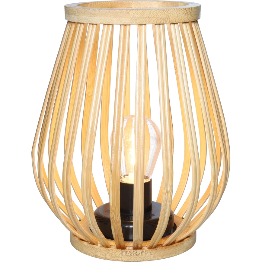 LED Dekorativna stolna lampa LED/2xAA bambus