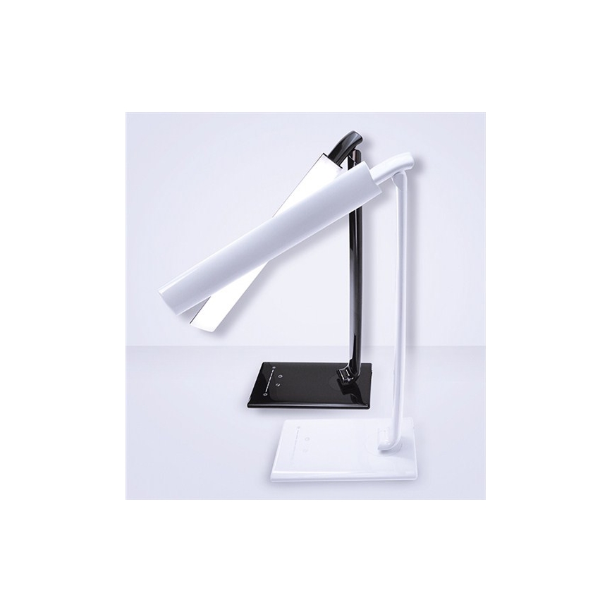 LED stolna lampa za prigušivanje USB konektor LED/12W/230V bijela