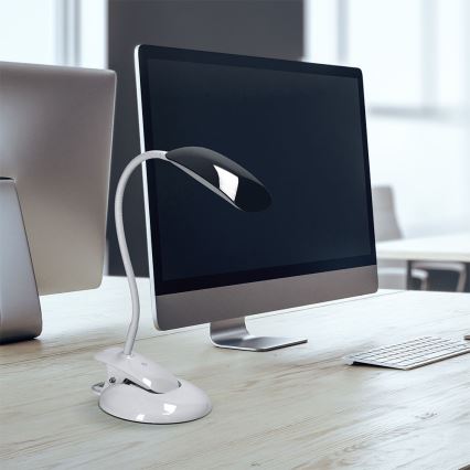 LED stolna lampa s prigušivanjem, postolje i kopča LED/5W/230V