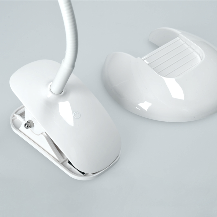 LED stolna lampa s prigušivanjem, postolje i kopča LED/5W/230V