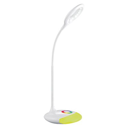 LED RGB Prigušiva stolna lampa punjiva LED/5W/5V 1800 mAh