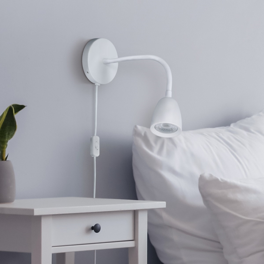 LED Prigušiva zidna lampica LED/4W/230V