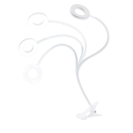 LED stolna lampa s mogućnošću prigušivanja i stezaljkom LED/8W/230V 3000/4000/5000K bijela