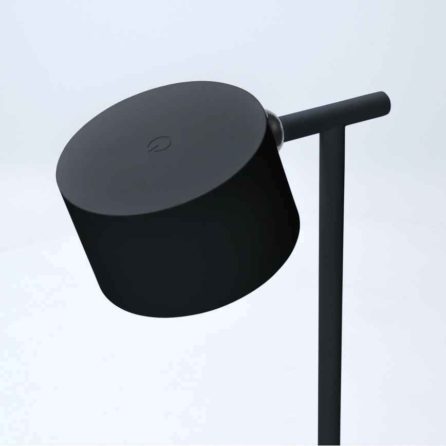 LED Prigušiva dodirna punjiva lampa 3u1 LED/4W/2000 mAh 3000/4000/6500K crna